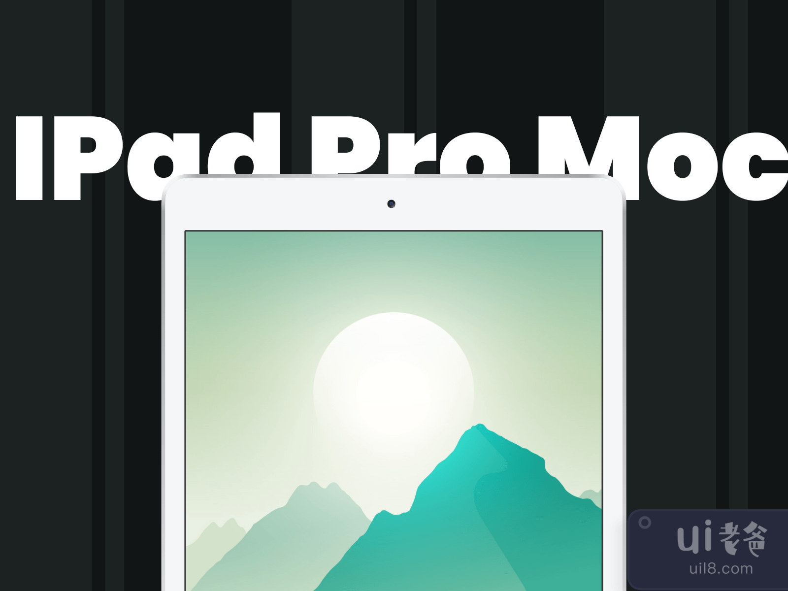 iPad 10.2 Mockup for Figma and Adobe XD No 4