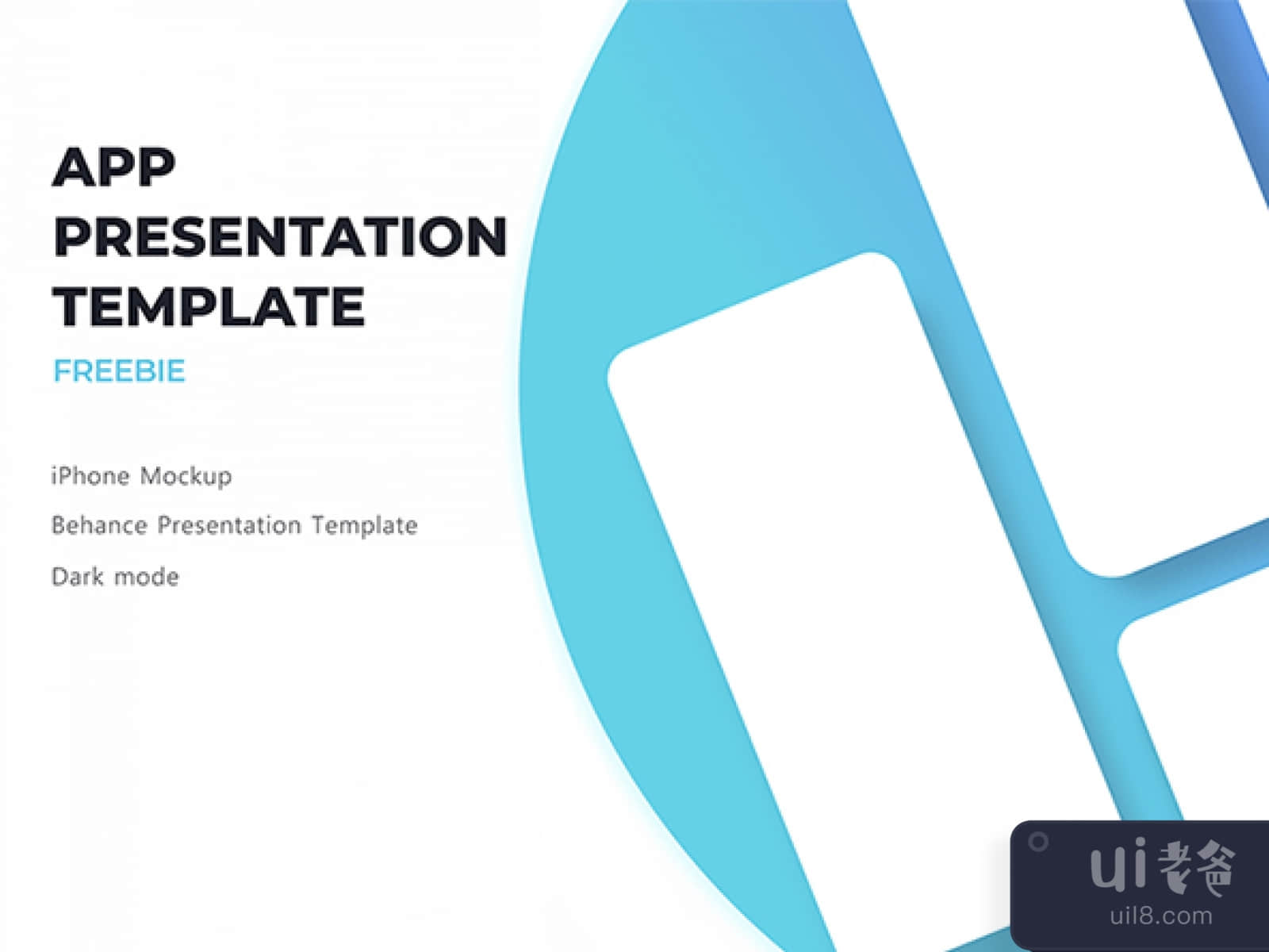 Light App Presentation for Figma and Adobe XD No 1