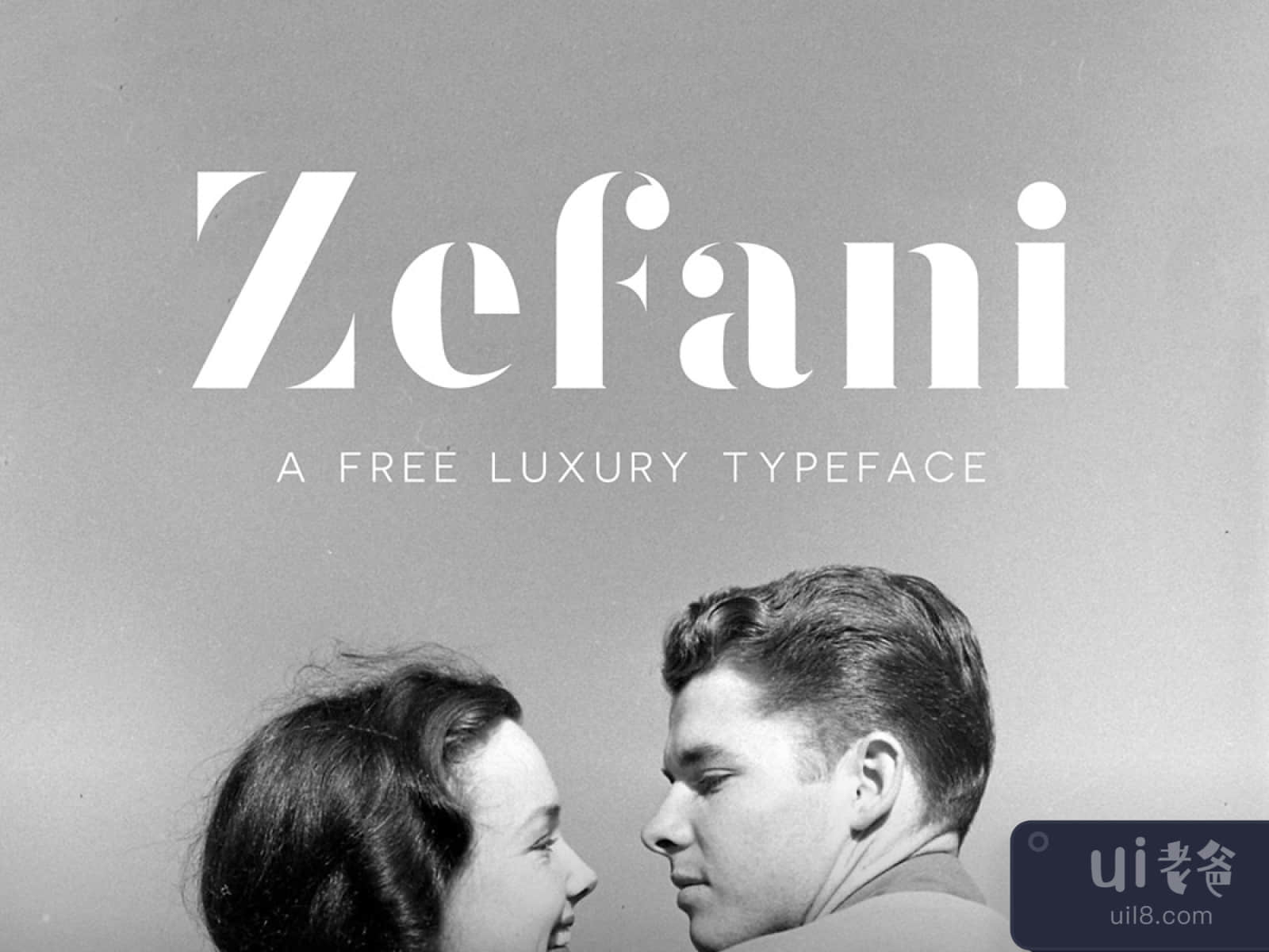 Zefani Free Type Family for Figma and Adobe XD No 1