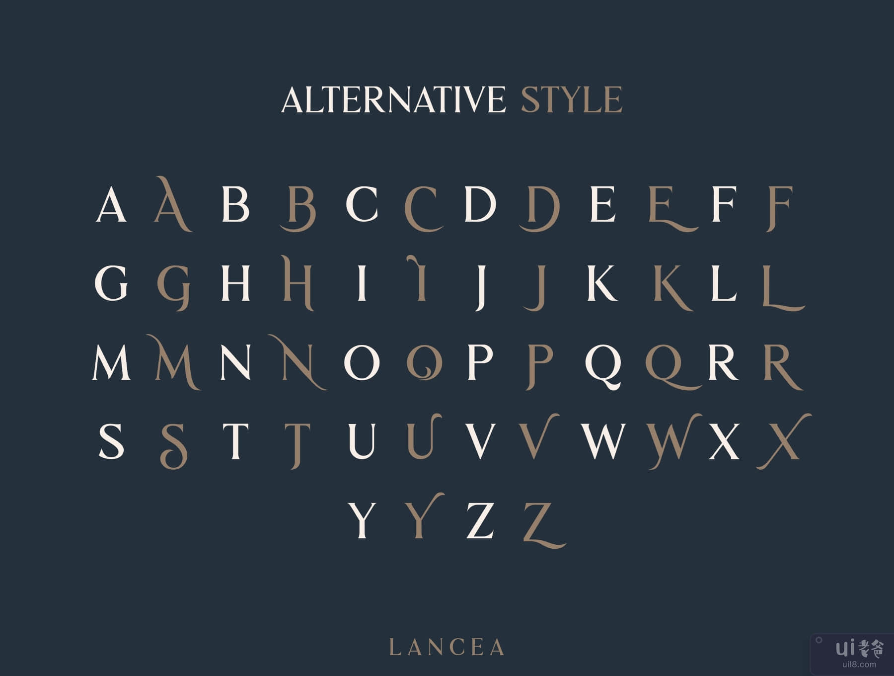 兰萨字体 (Lancea Font)插图4