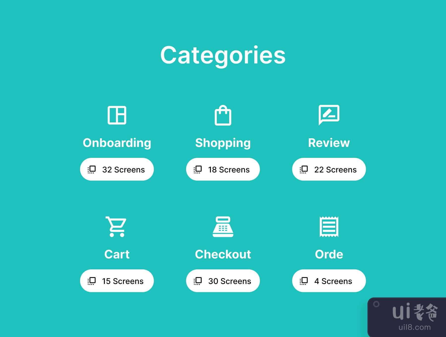 Buluh - 家具店移动应用UI包 (Buluh - Furniture Shop Mobile App UI Kit)插图2