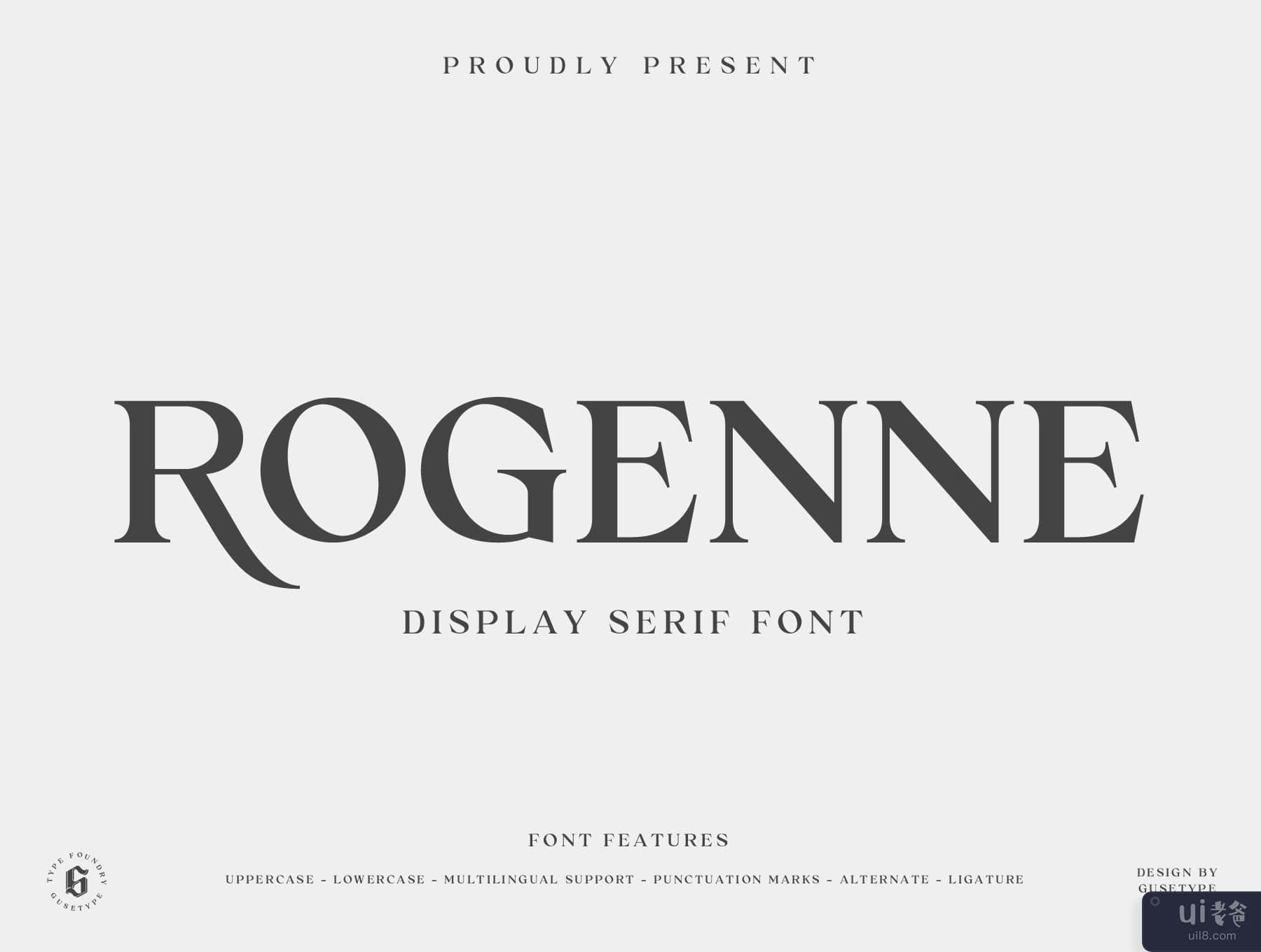 Rogenne 字体 (Rogenne Font)插图9