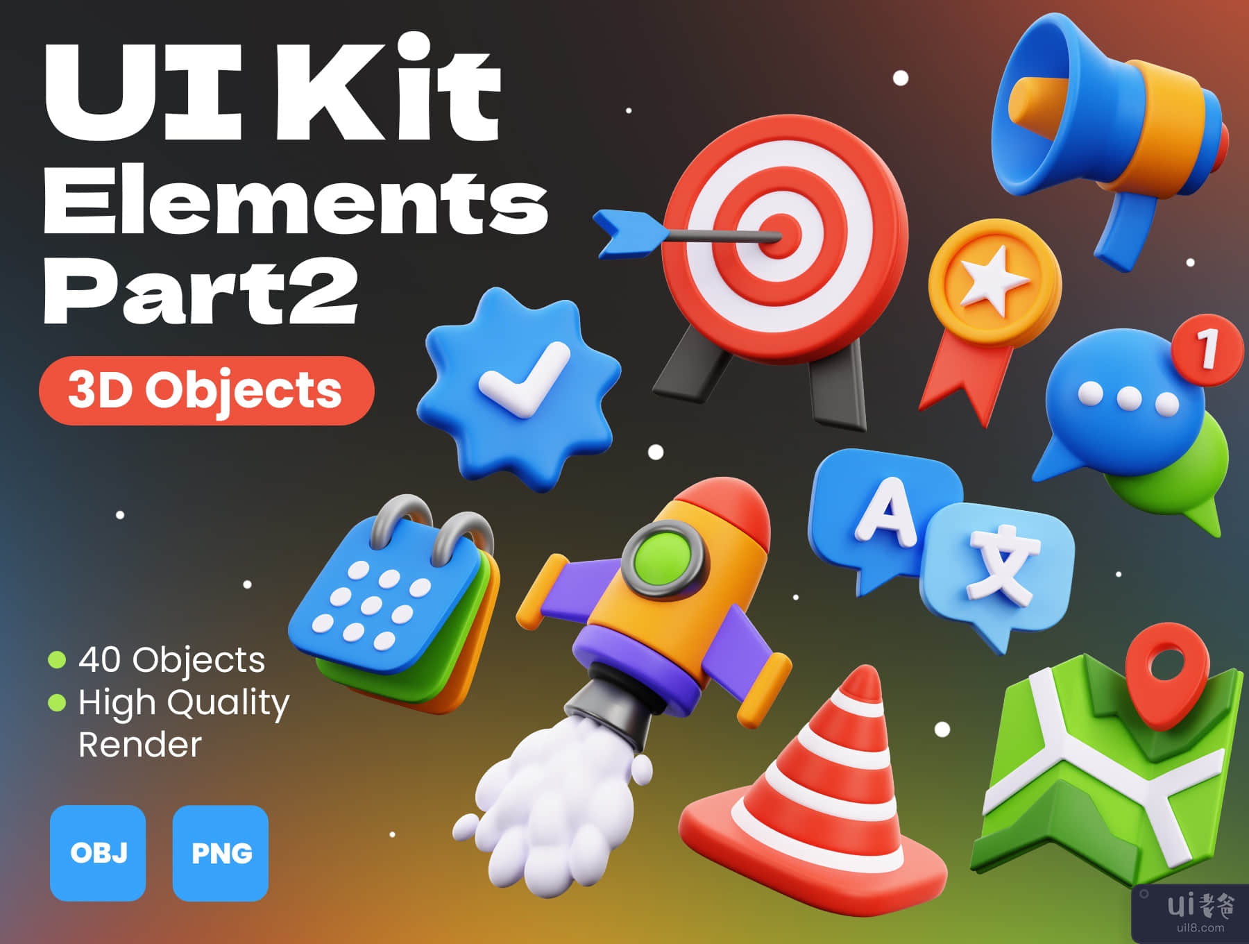 3D UI 套装元素第 2 部分 (3D UI Kit Elements Part 2)插图5