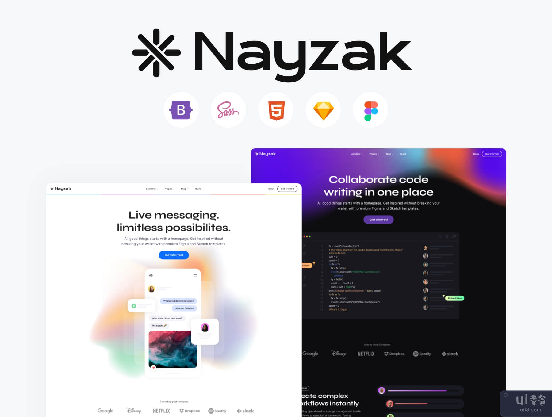 Nayzak - SAAS HTML 模板和 UI 工具包 (Nayzak - SAAS HTML Template & UI Kit)插图7