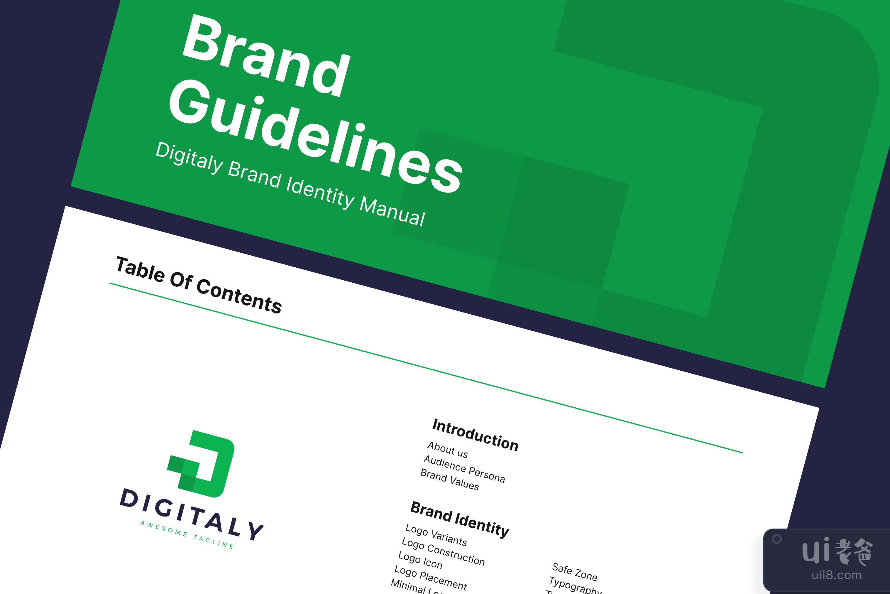Digitaly Powerpoint品牌指南 (Digitaly Powerpoint Brand Guidelines)插图1