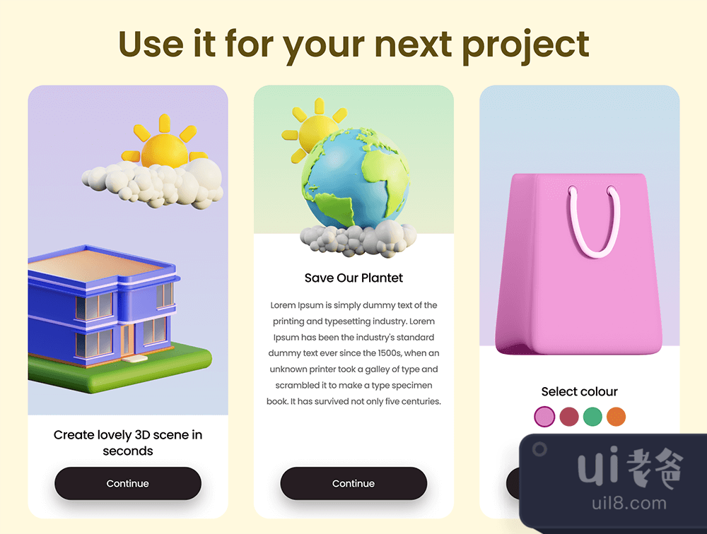 为您的下一个项目提供3D图标 (3D Icons for your next projects)插图1