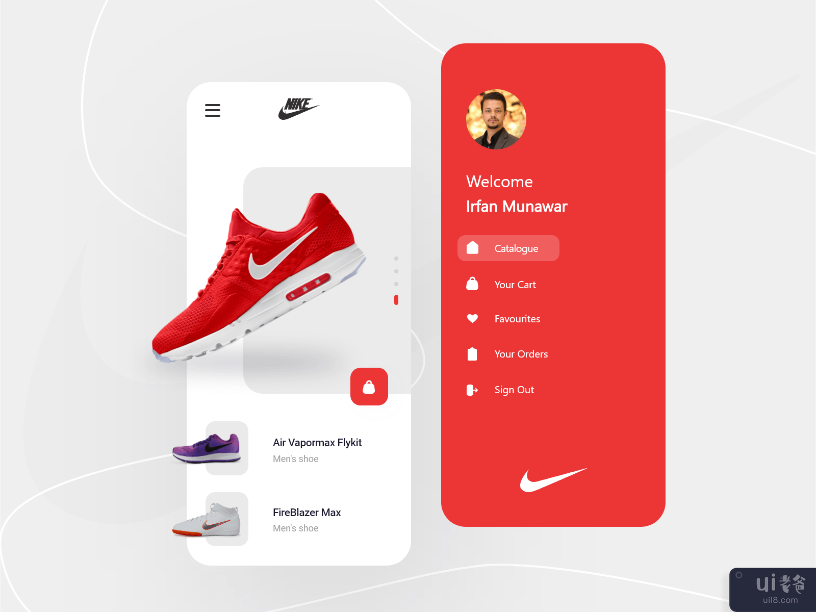 Nike App Redesign Ui v.2