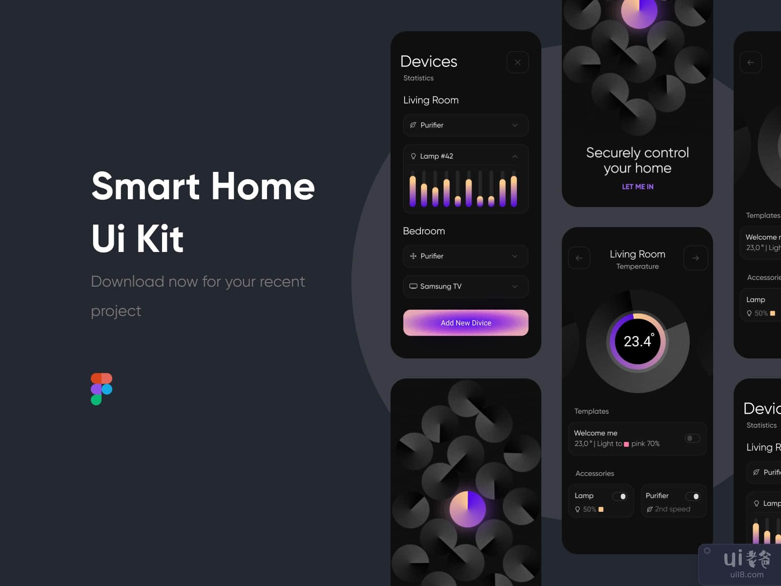 Smart Home UI kit