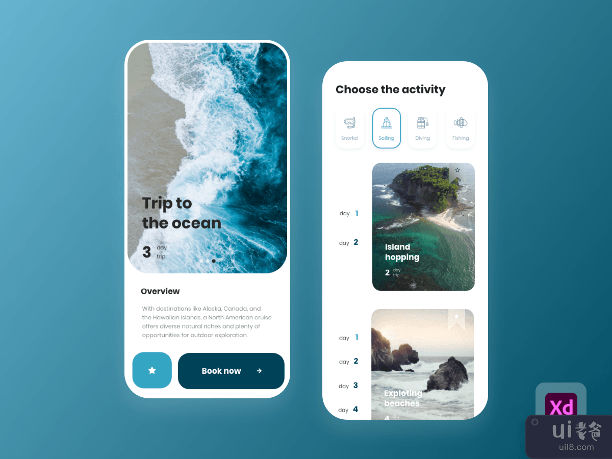 Trip Booking Exploration for iOS