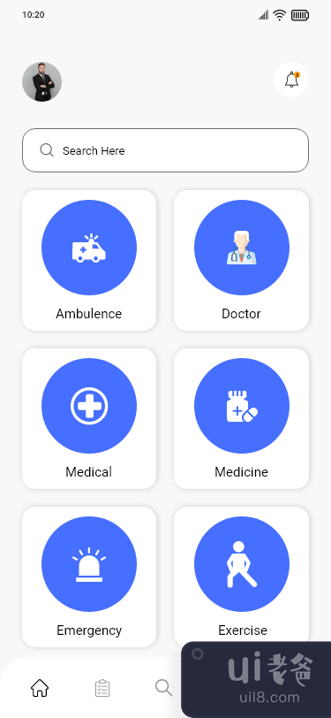 医生预约手机应用程序(Doctor Appointment Mobile app)插图