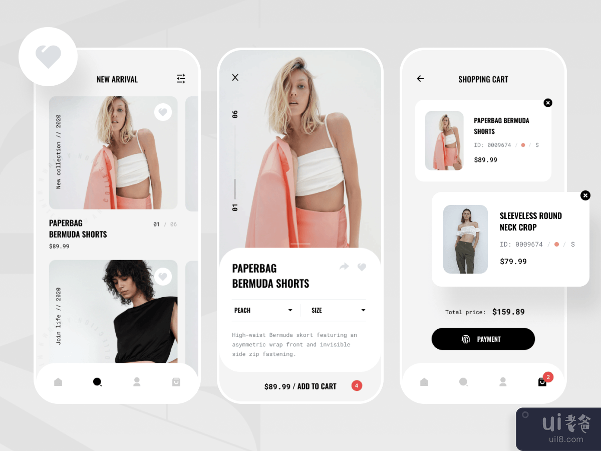 Zara 移动应用概念(Zara Mobile App Concept)插图