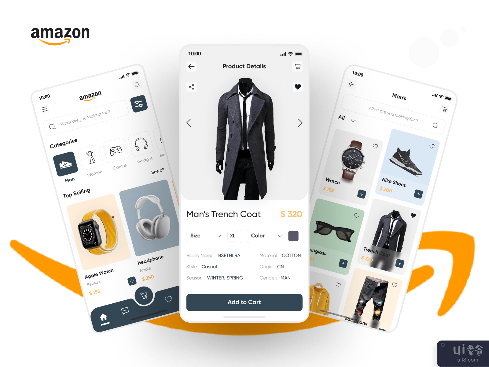 Amazon Redesign Challenge App