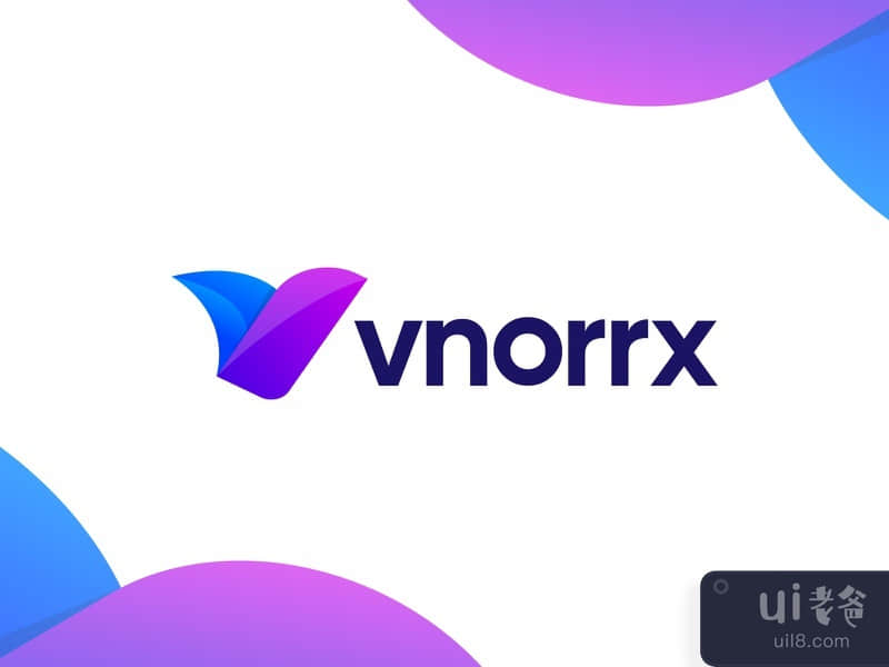 Modern Logo - Vnorrx Logo Design