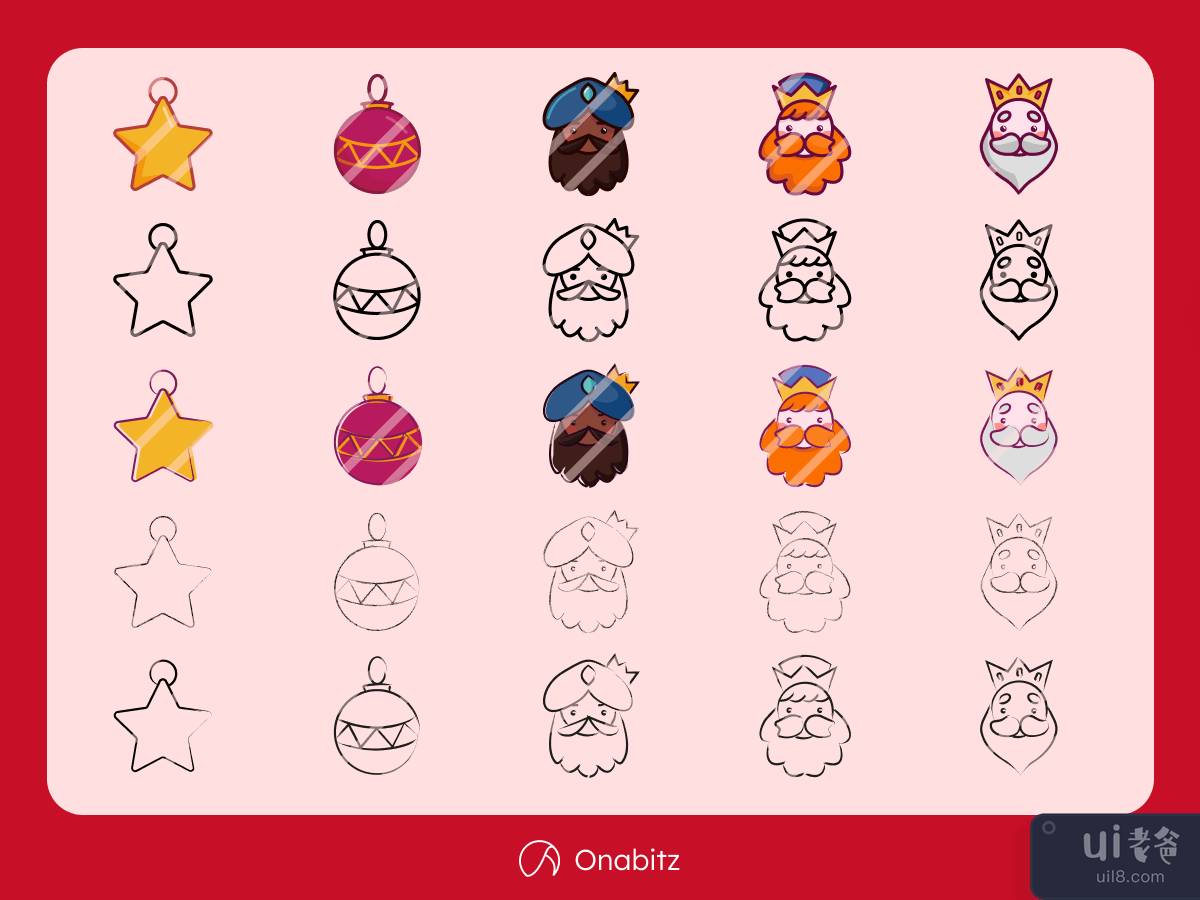 圣诞图标🎄(Christmas icons 🎄)插图