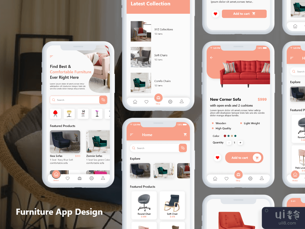 Furniture App Design 1