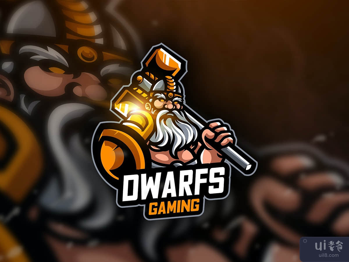 Dwarf Gaming- Mascot & Esport Logo