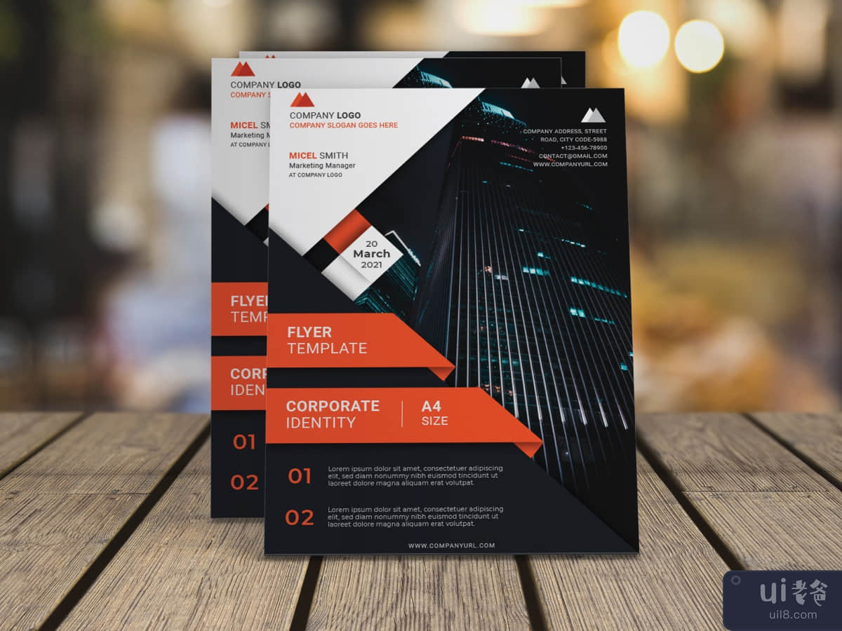 Corporate Flyer Template Design