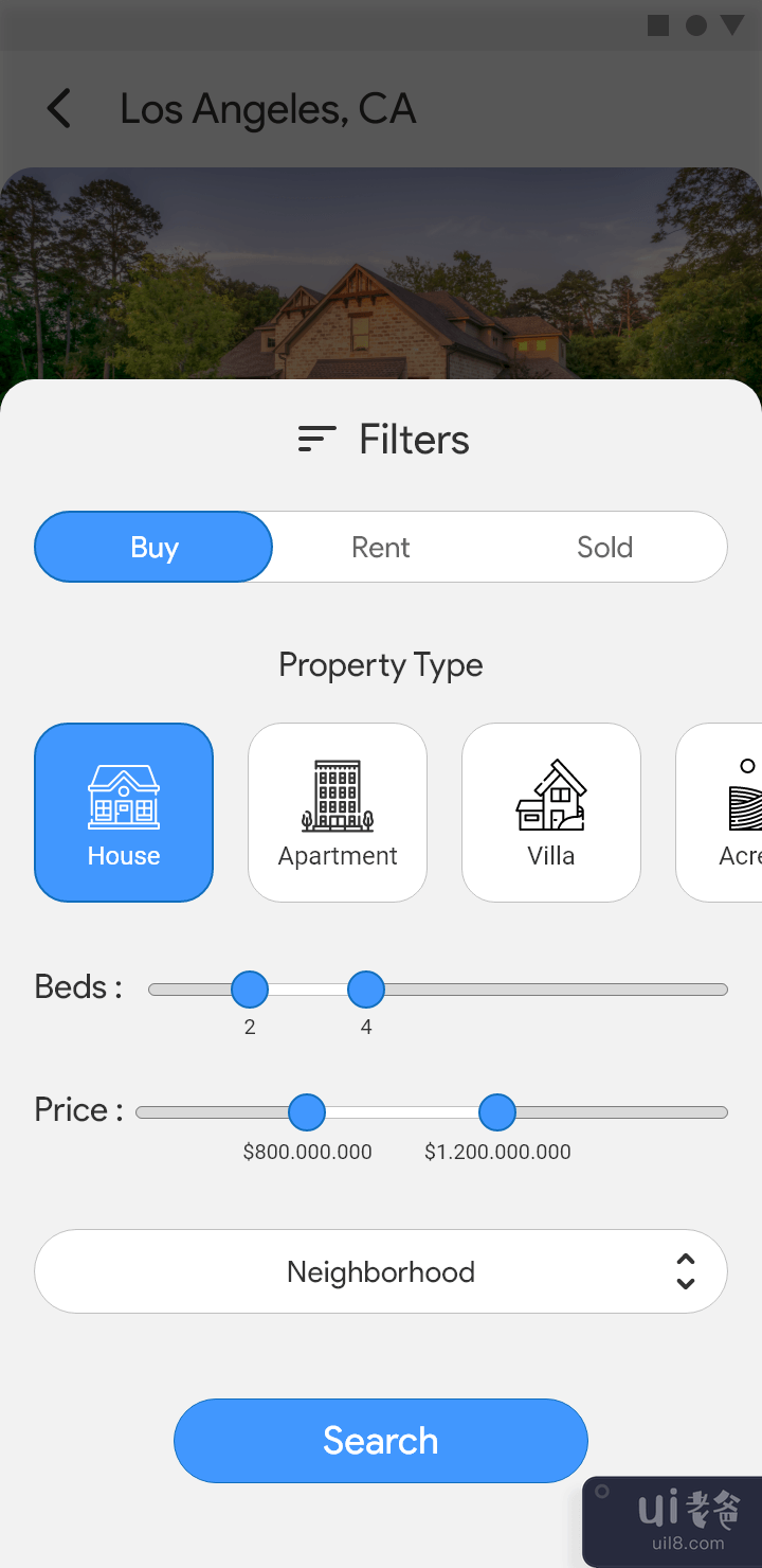 房地产应用(Real Estate App)插图