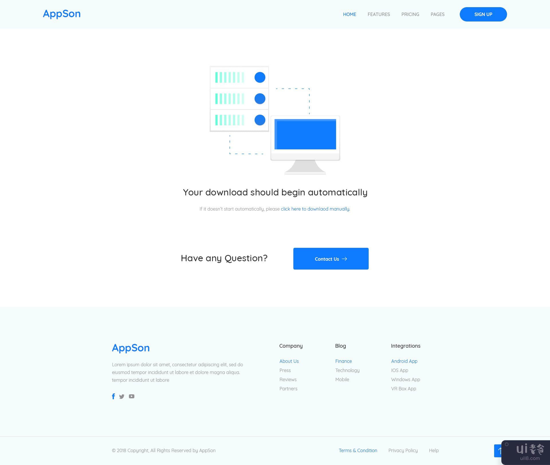 AppSon 应用登陆页面(AppSon App Landing Page)插图10
