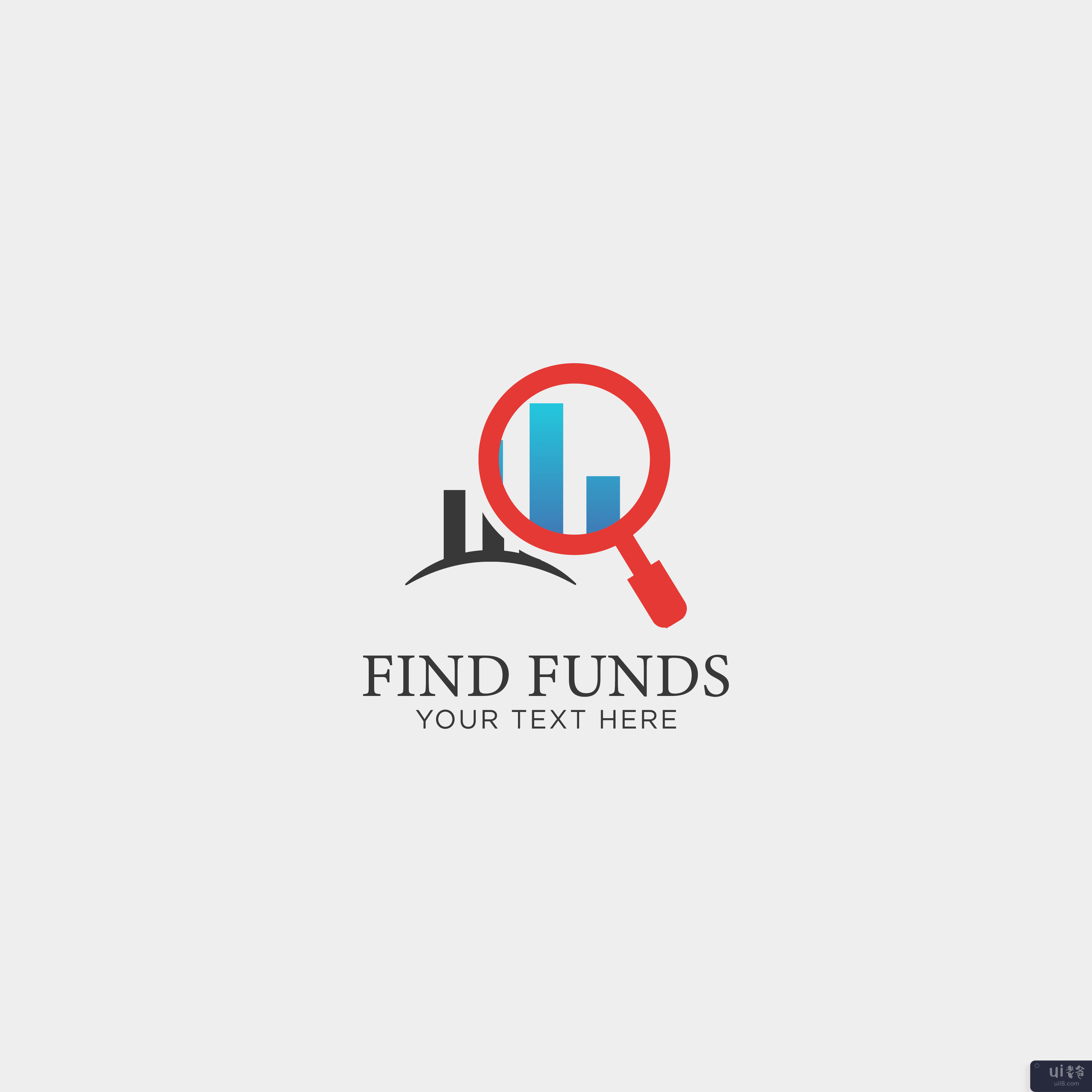 会计金融创意标志(Accounting finance creative logo)插图