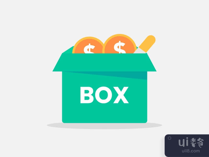 Box of coin