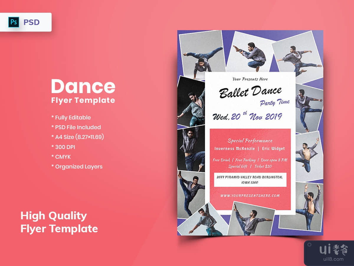Dance Flyer Template-05