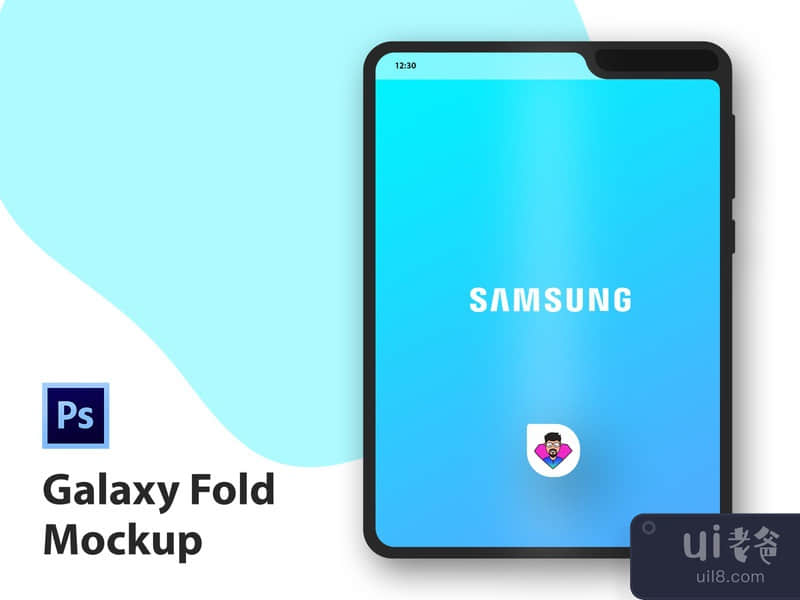 Samsung Galaxy Fold Mockup | Free