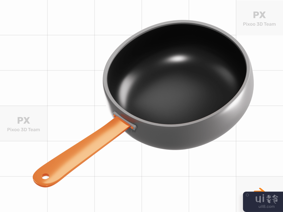 Pawon - 3D Kitchen Tools Set _ Cooker