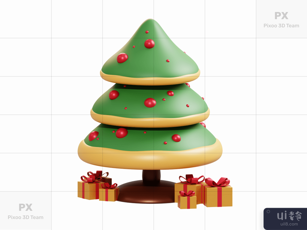 3D Christmas - Christmas Tree