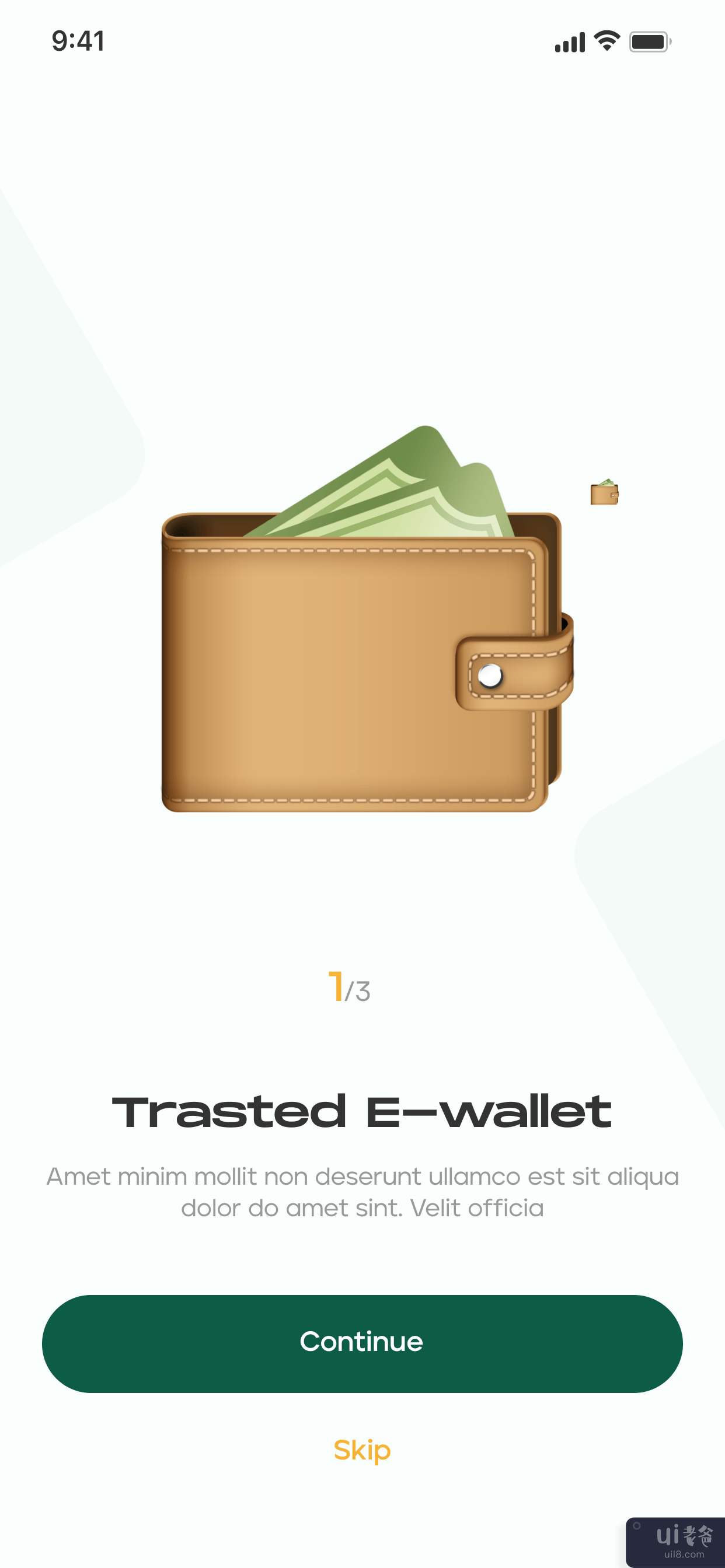 电子钱包应用程序设计(E-wallet App Design)插图