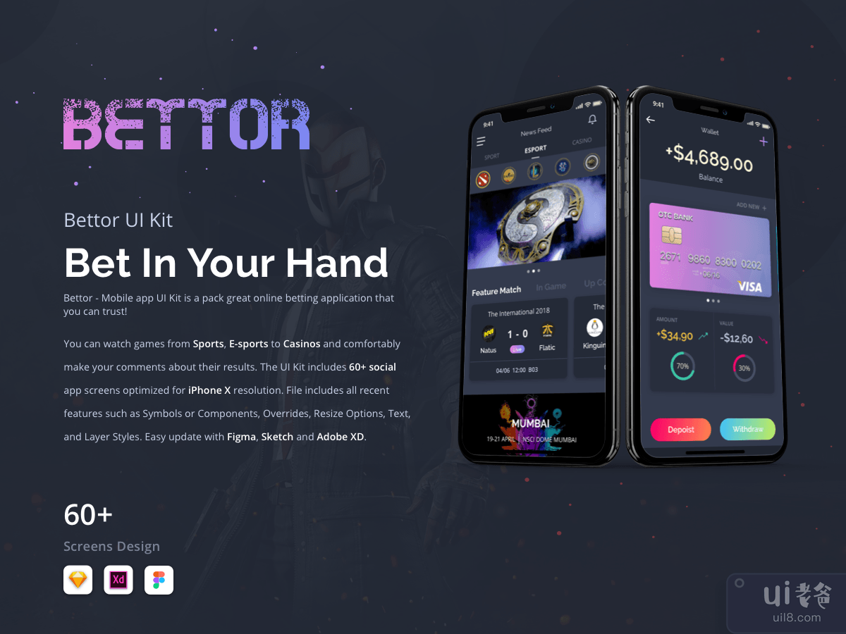 Bettor UI KIT