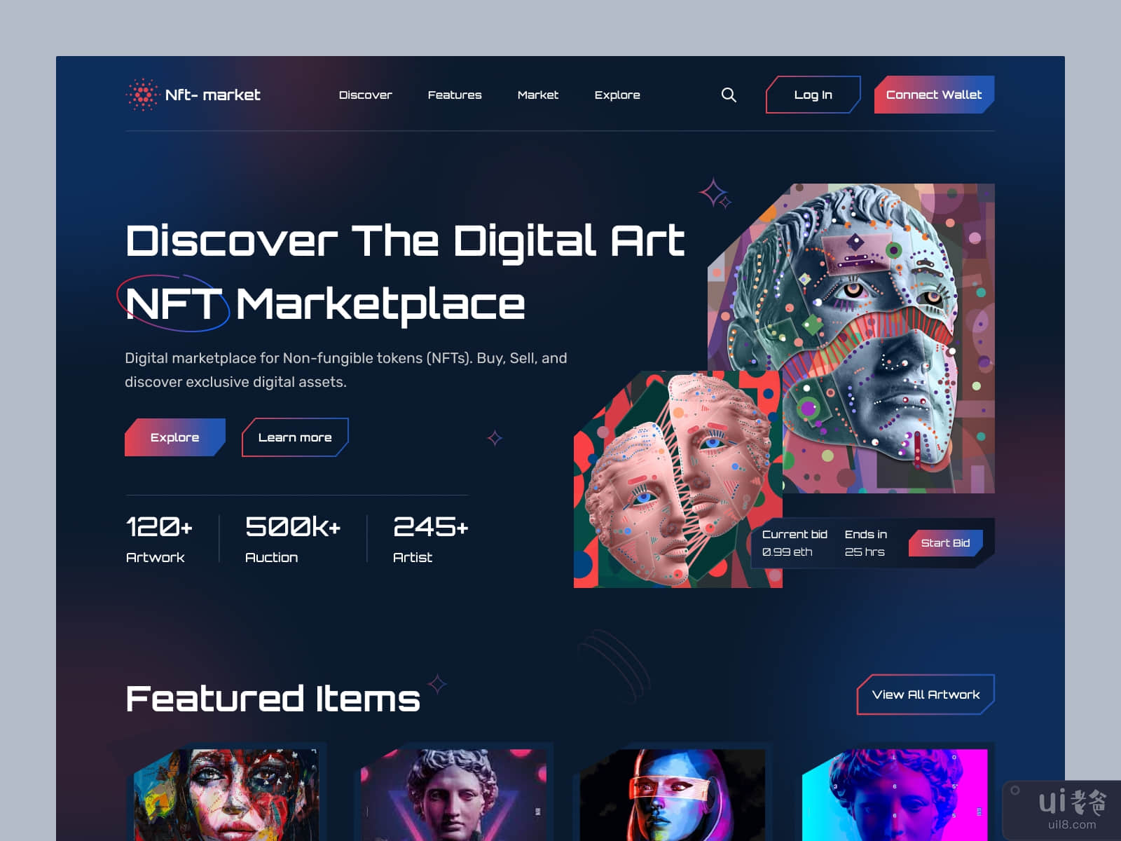 NFT Marketplace Website