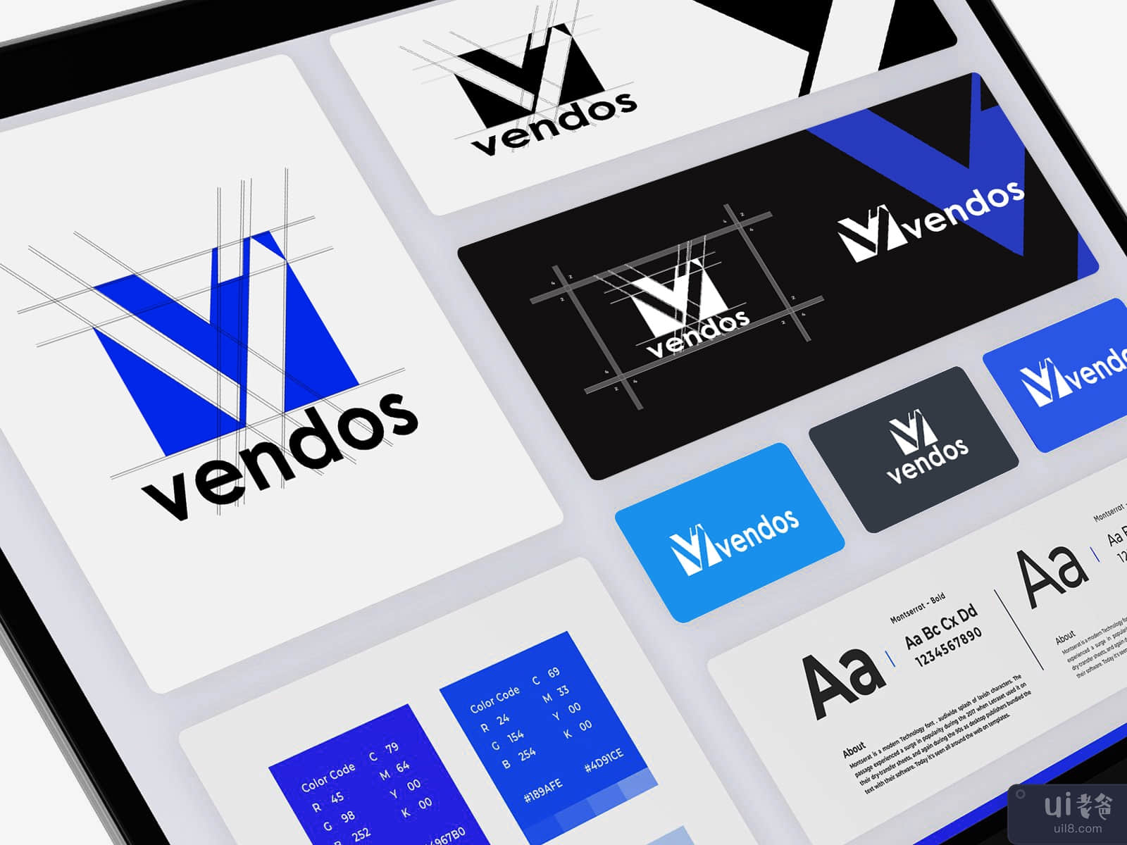 Brand identity and logo - "Vendos"