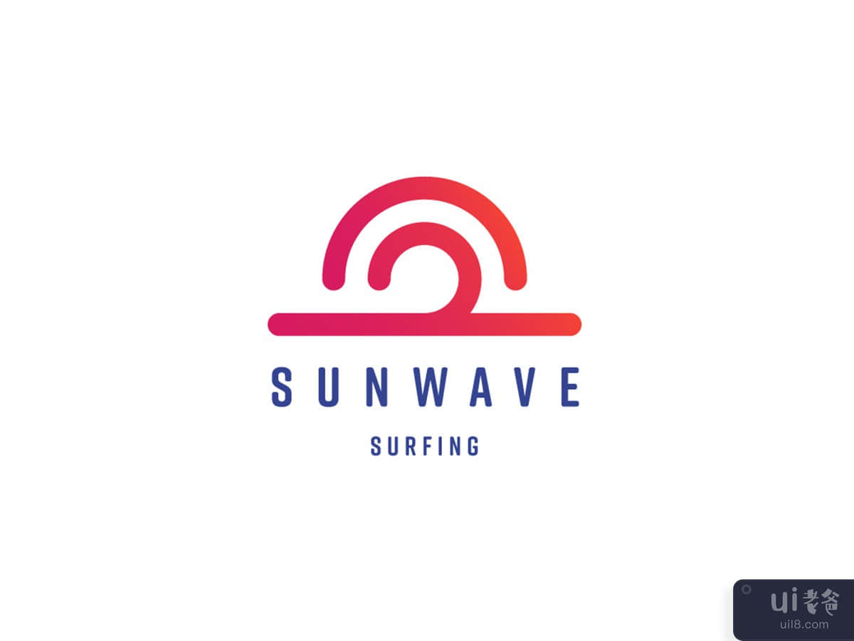 Sun Wave Logo Design