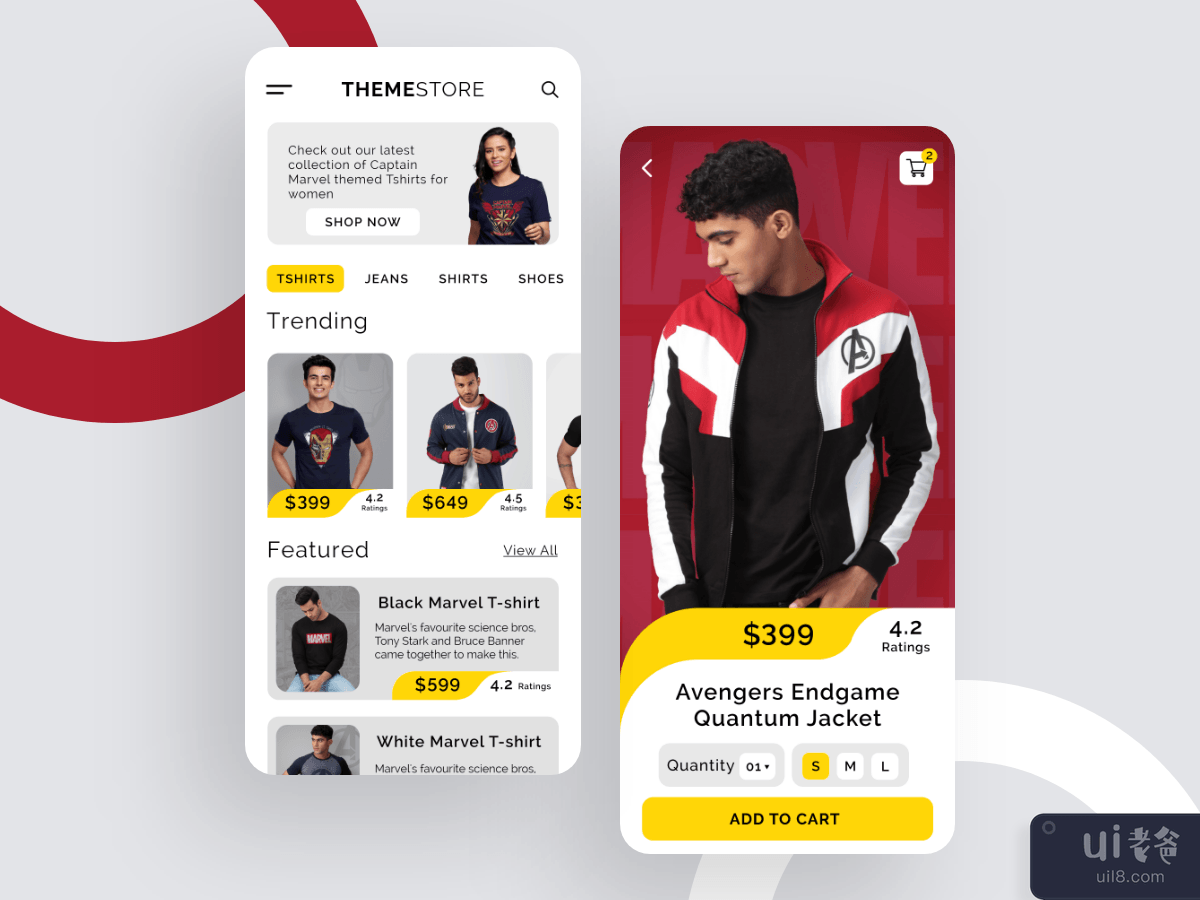 购物应用程序设计(Shopping App Design)插图