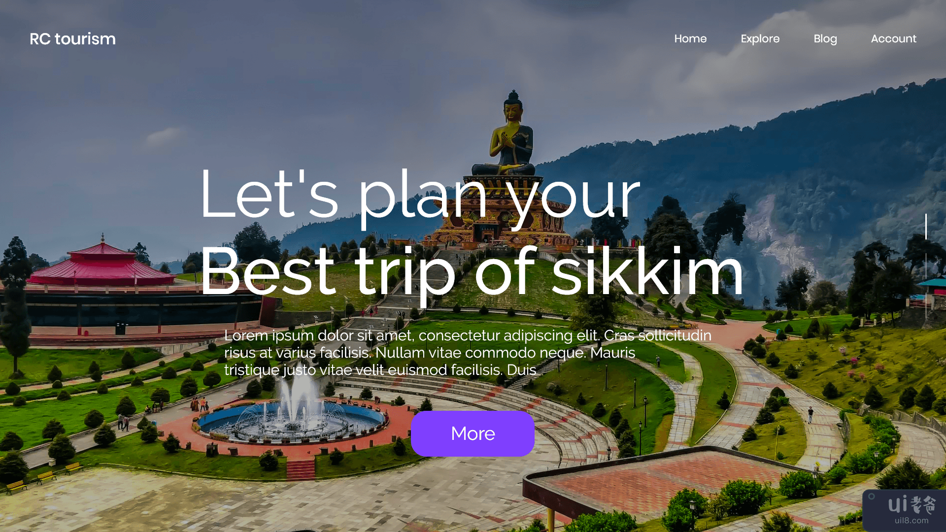 锡金 Web 概念(Sikkim Web Concept)插图