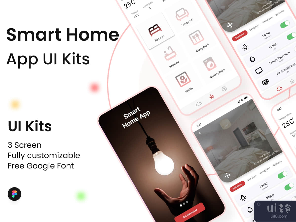 Smart Home App Ui Kits 