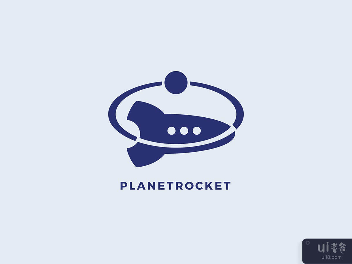 Planet Rocket Logo Design