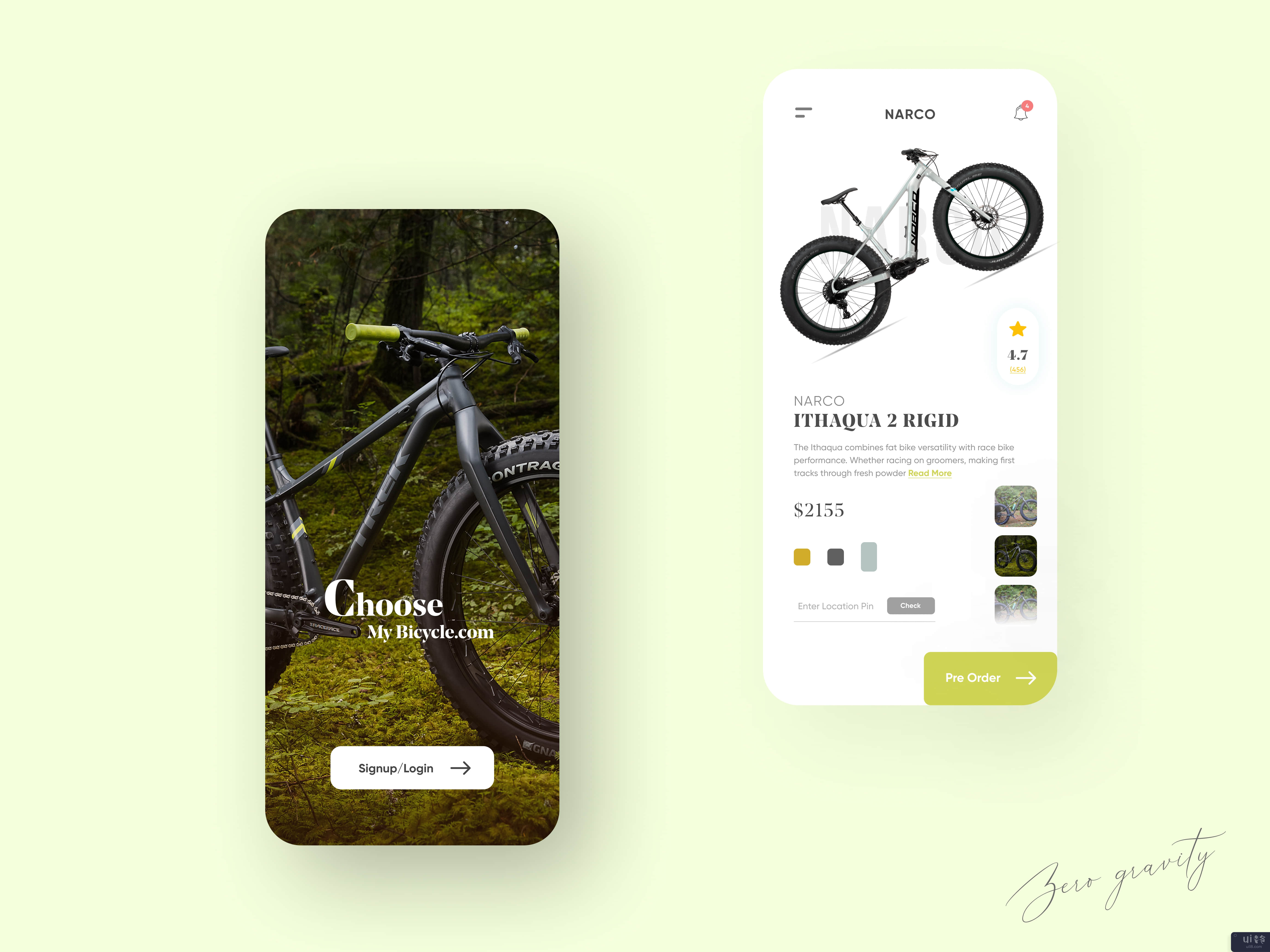 Cycle 在线商店 App UI/UX 设计(Cycle Online store App UI/UX  Design)插图