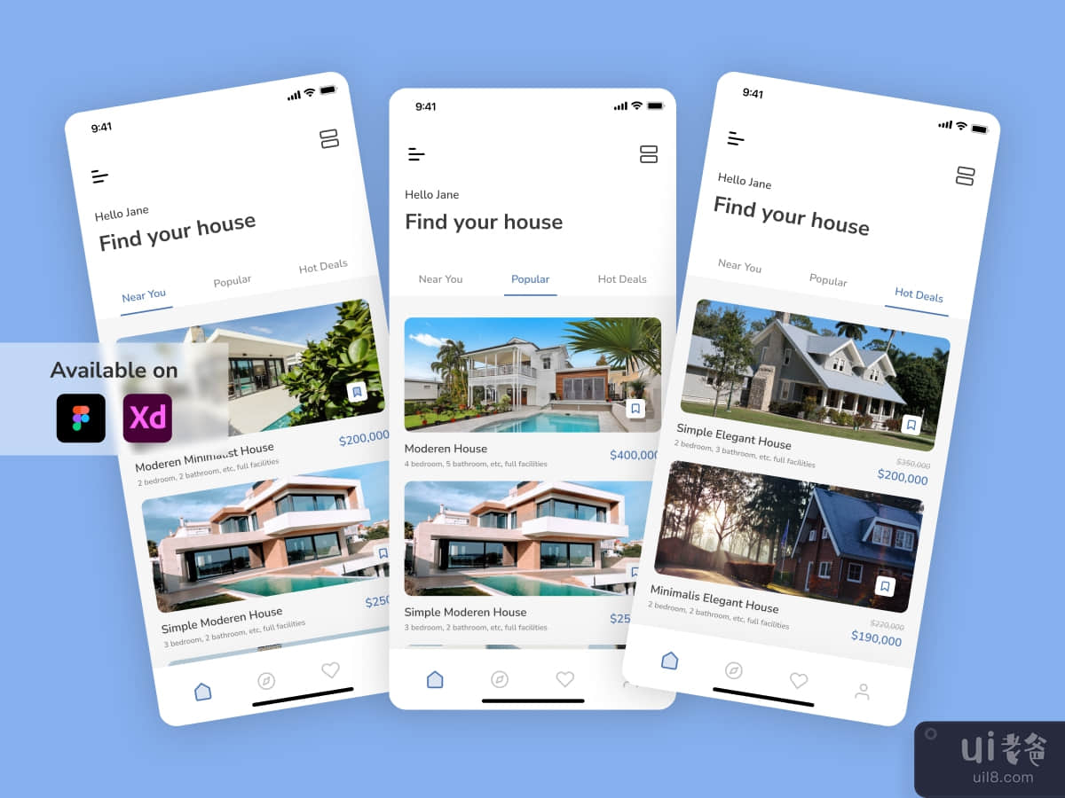 Find your house Mobile App