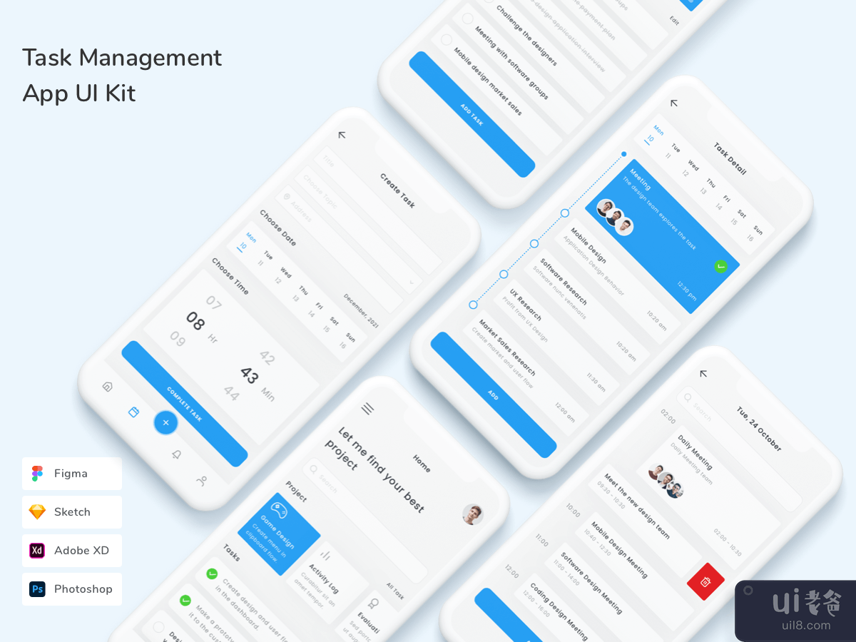 Task Management App UI Kit