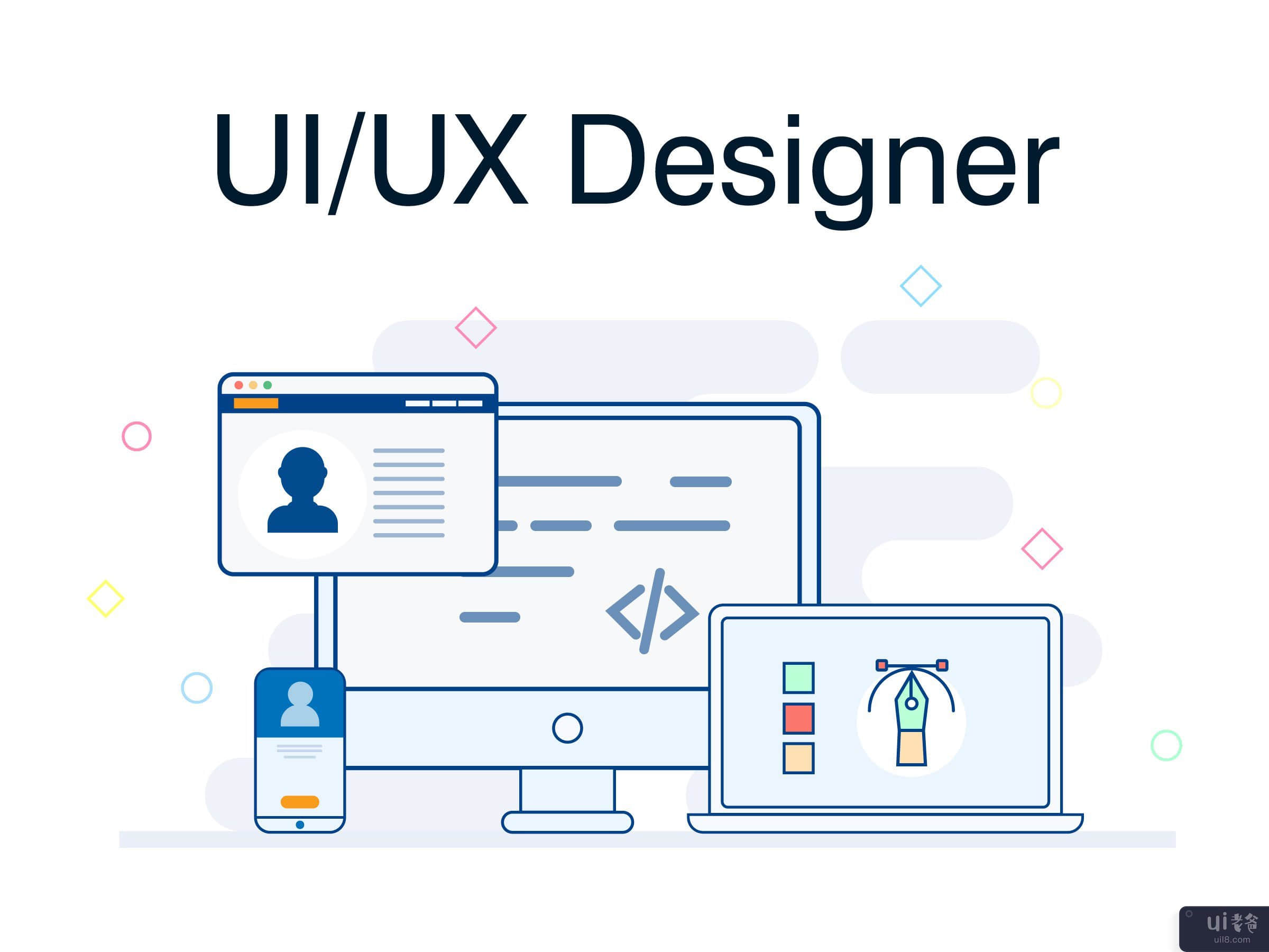 用户界面/用户体验设计师(UI/UX Designer)插图