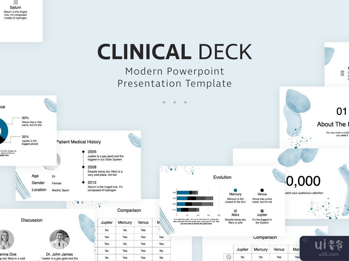 Clinical PowerPoint Presentation Template
