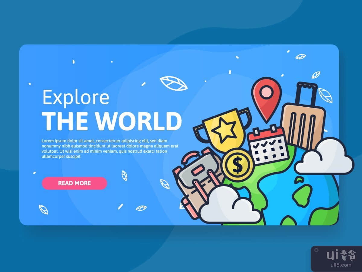 Explore The World Web Template