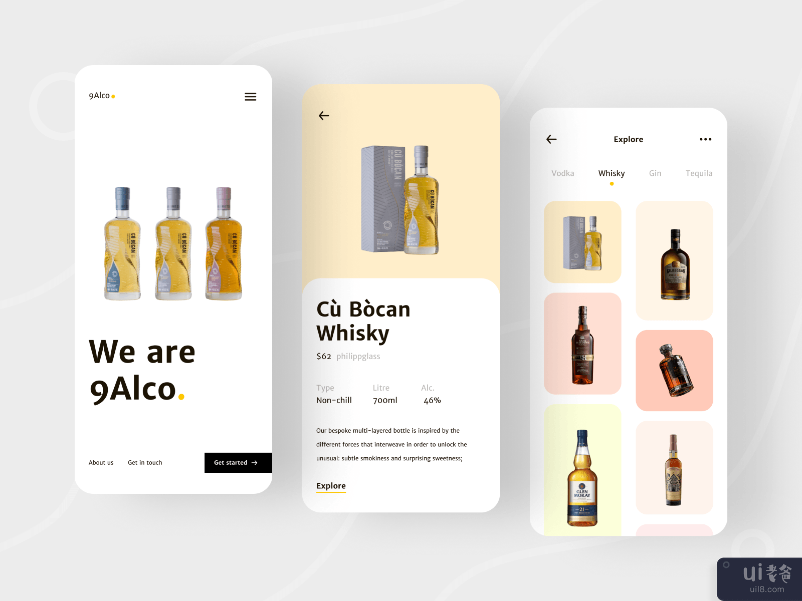 9Alco - UI Kits