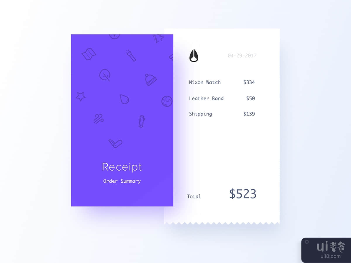 Receipt _ Invoice Template