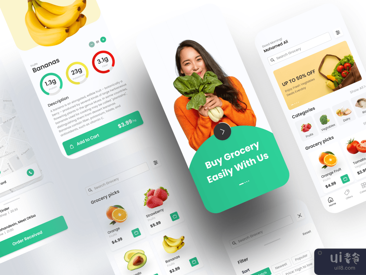 Grocery - UI_UX App Design