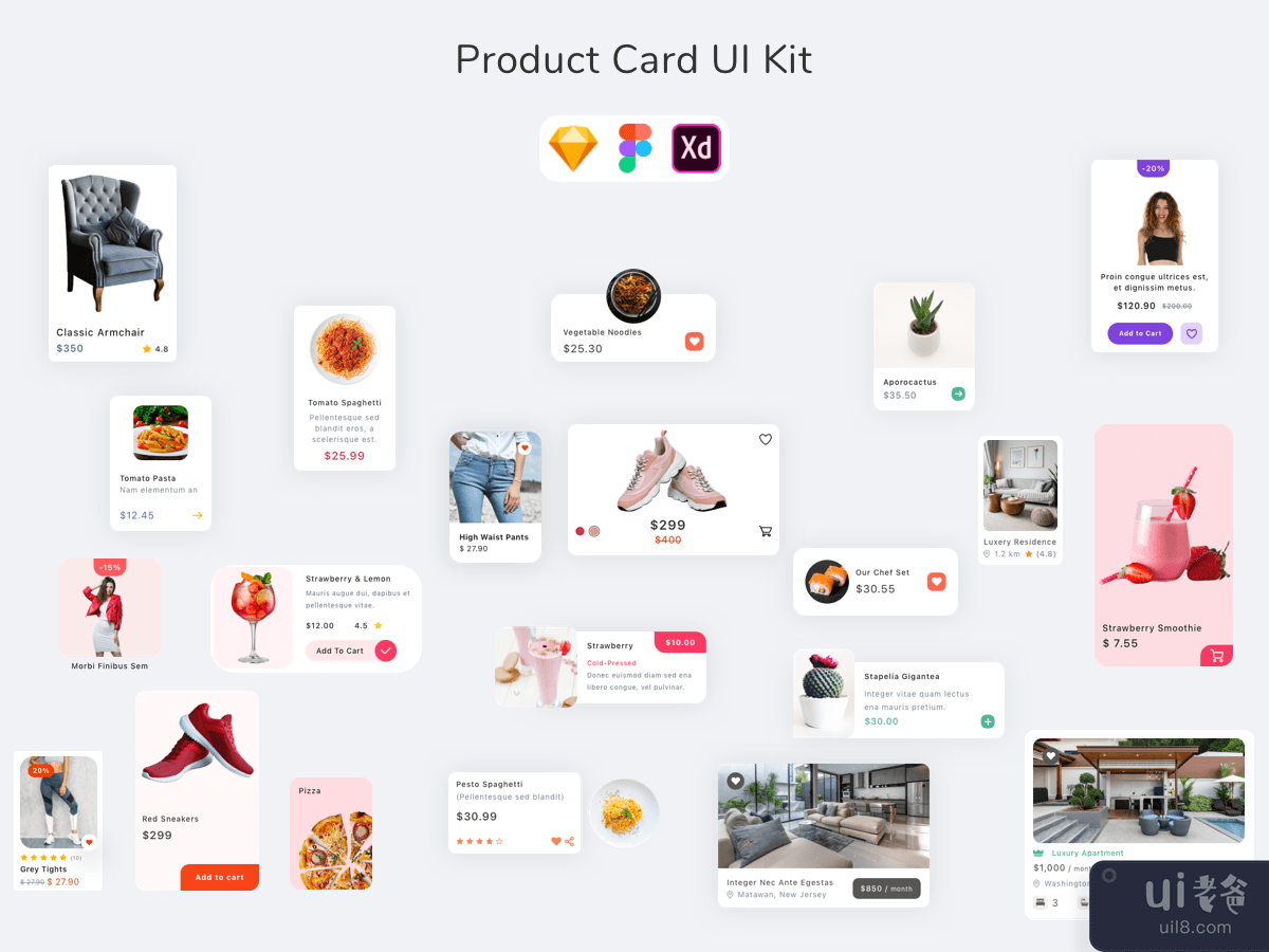Product Card UI Kit