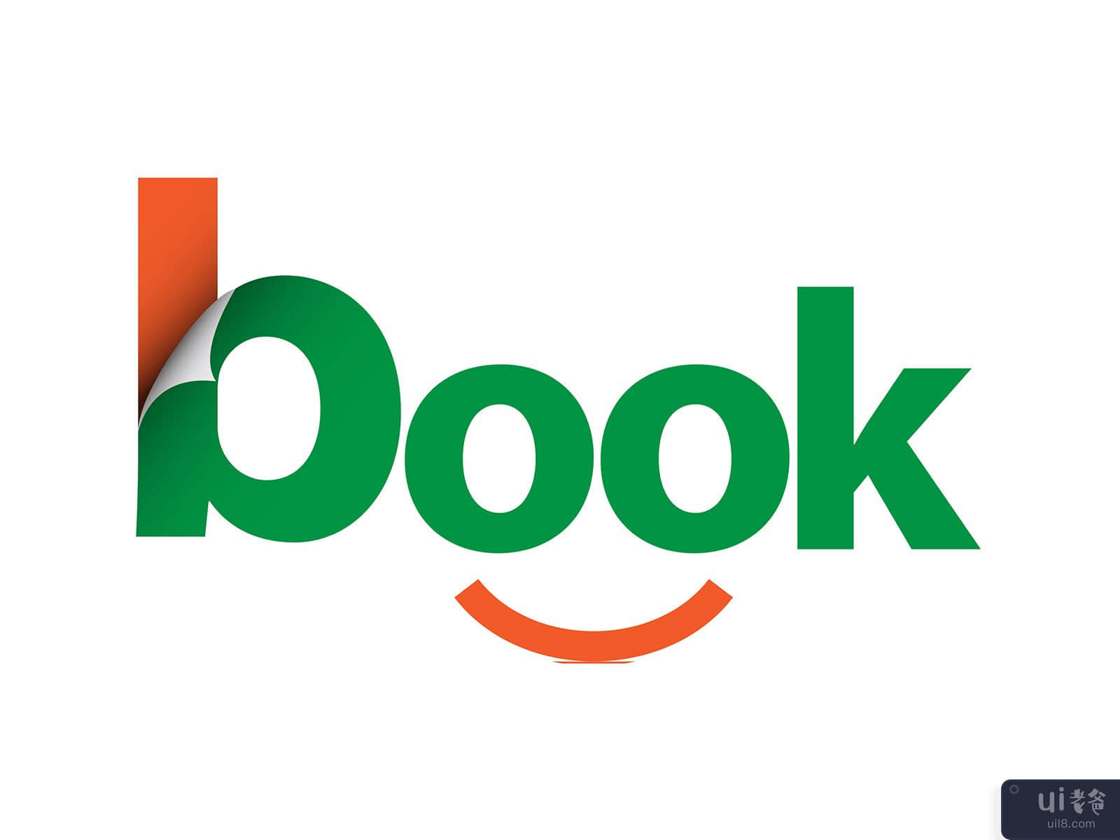 Book logo template design
