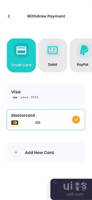 支付社交应用界面(Payment Social App UI)插图